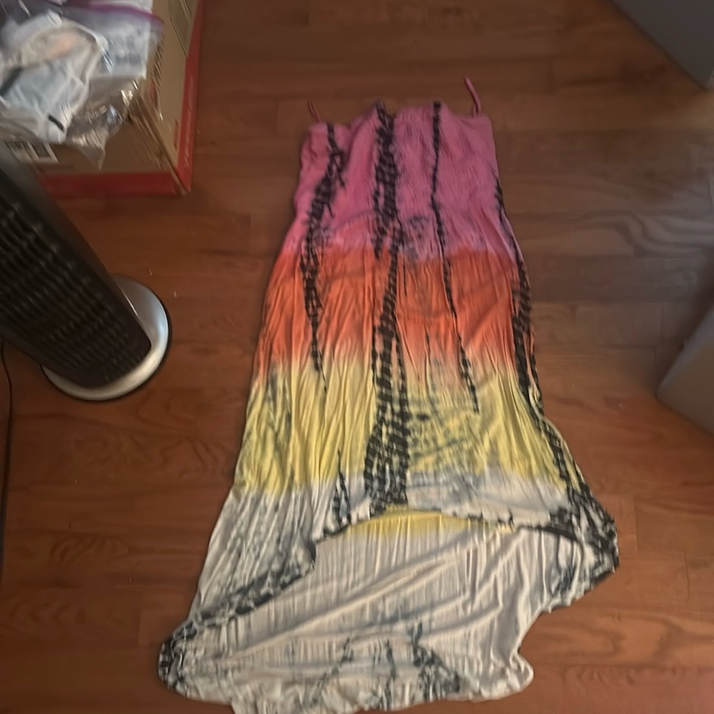 Tube dress cover up casual dress